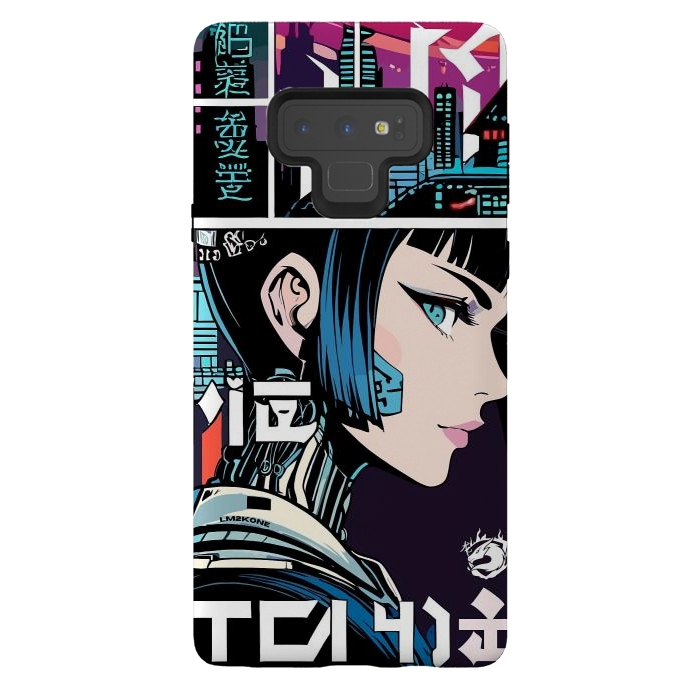 Galaxy Note 9 StrongFit Manga Japan Girl by LM2Kone