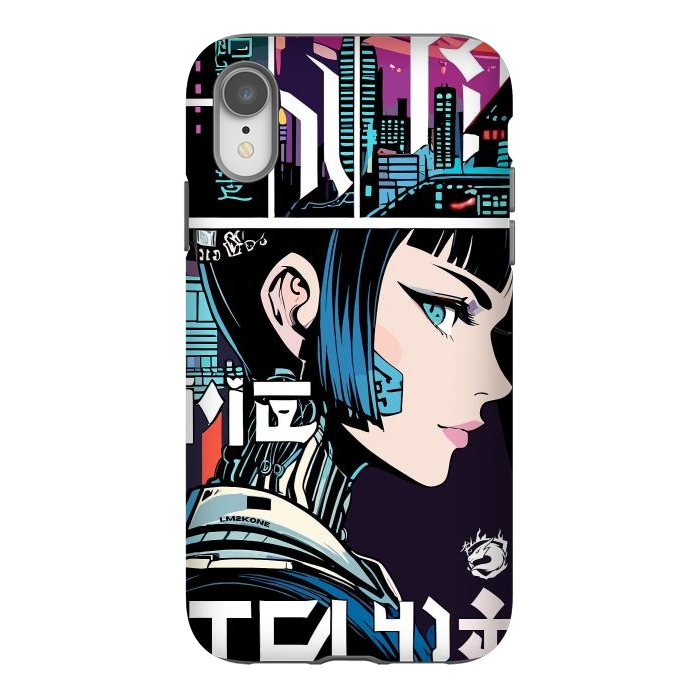 iPhone Xr StrongFit Manga Japan Girl by LM2Kone