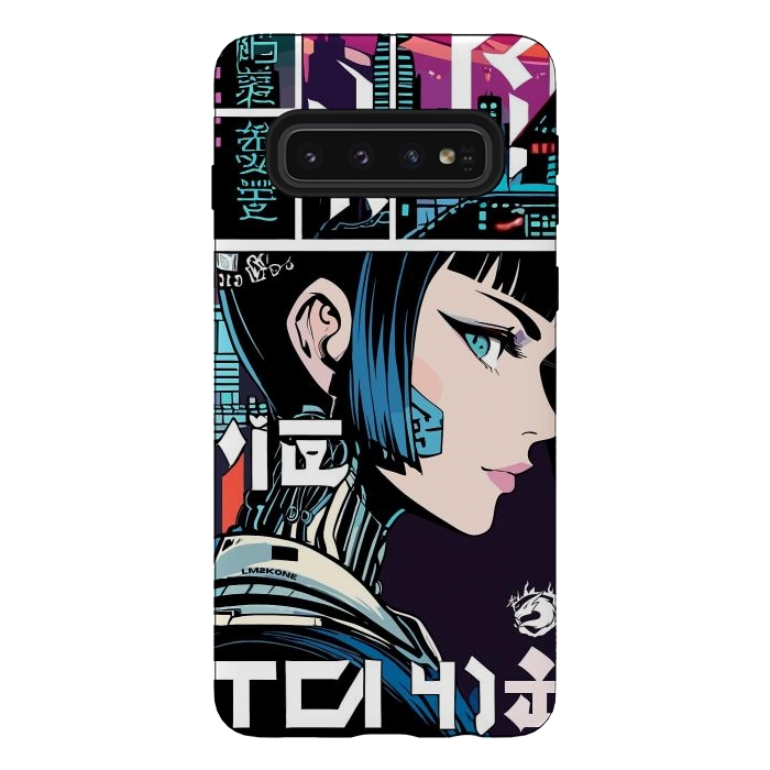 Galaxy S10 StrongFit Manga Japan Girl by LM2Kone