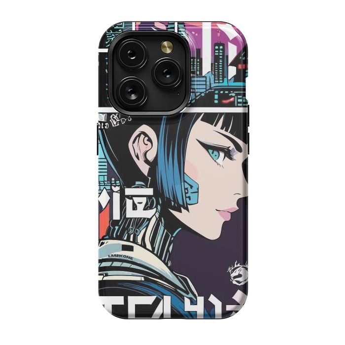 iPhone 15 Pro StrongFit Manga Japan Girl by LM2Kone