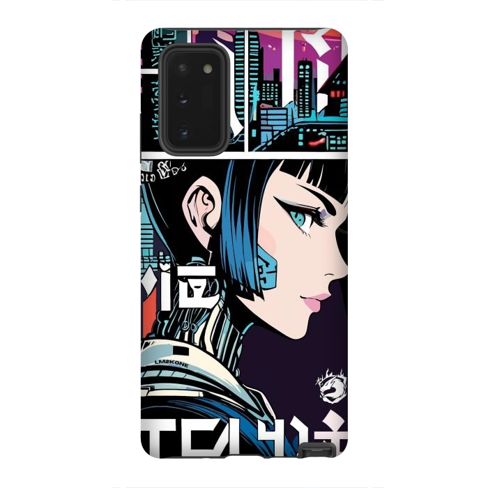 Galaxy Note 20 StrongFit Manga Japan Girl by LM2Kone