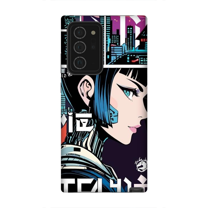 Galaxy Note 20 Ultra StrongFit Manga Japan Girl by LM2Kone