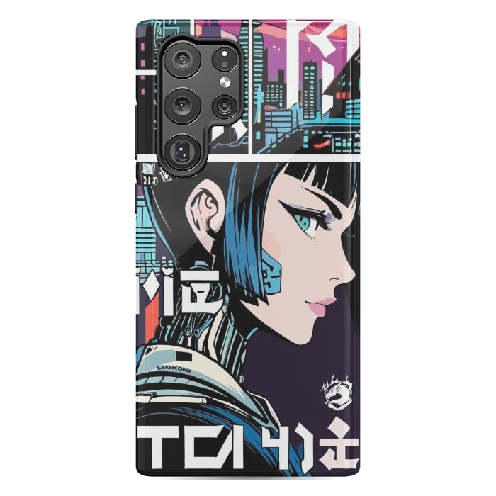 Galaxy S22 Ultra StrongFit Manga Japan Girl by LM2Kone