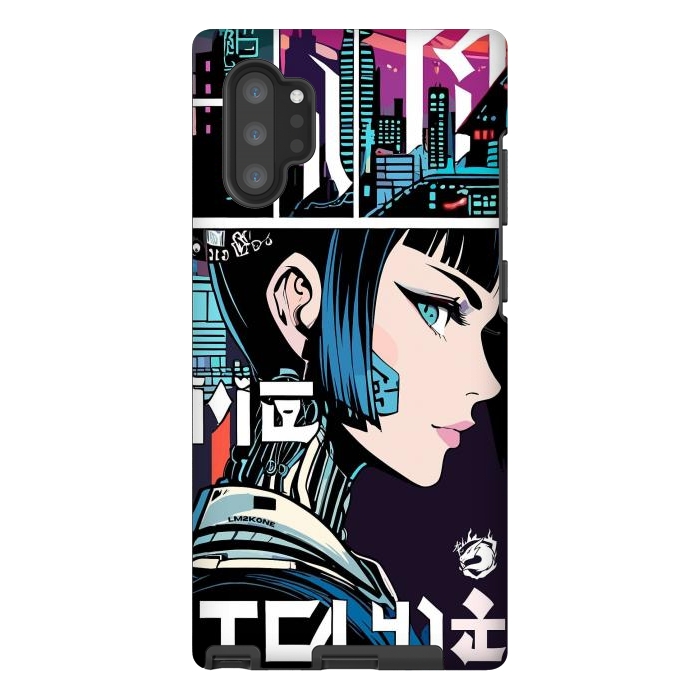 Galaxy Note 10 plus StrongFit Manga Japan Girl by LM2Kone