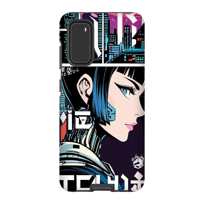 Galaxy S20 StrongFit Manga Japan Girl by LM2Kone