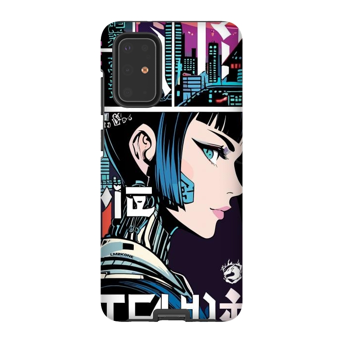 Galaxy S20 Plus StrongFit Manga Japan Girl by LM2Kone