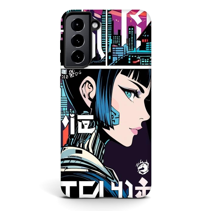 Galaxy S21 StrongFit Manga Japan Girl by LM2Kone