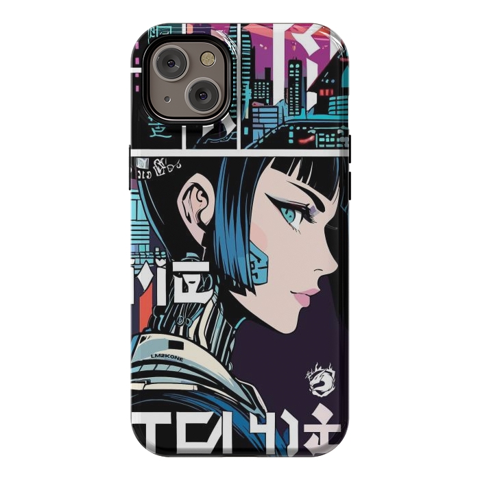 iPhone 14 Plus StrongFit Manga Japan Girl by LM2Kone