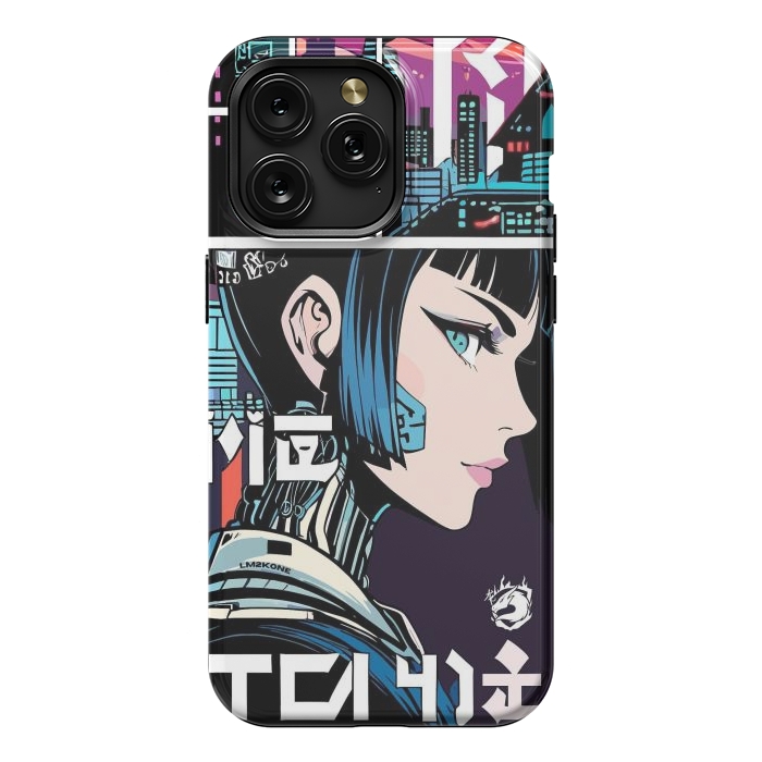 iPhone 15 Pro Max StrongFit Manga Japan Girl by LM2Kone