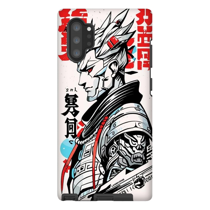 Galaxy Note 10 plus StrongFit Warrior Japan Kanji by LM2Kone