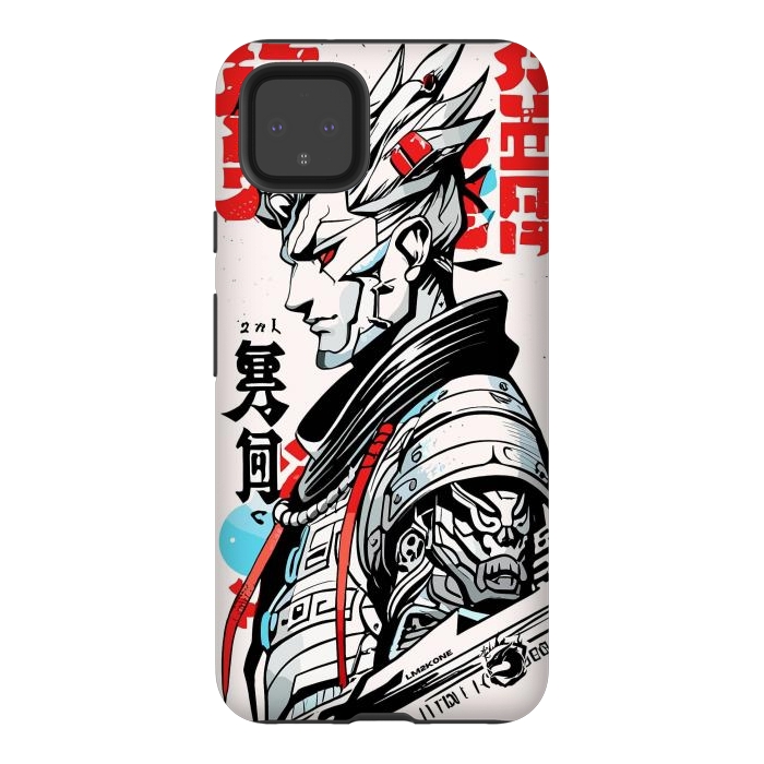 Pixel 4XL StrongFit Warrior Japan Kanji by LM2Kone