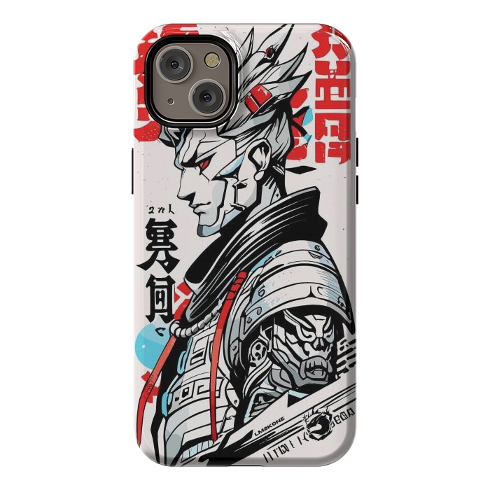 iPhone 14 Plus StrongFit Warrior Japan Kanji by LM2Kone