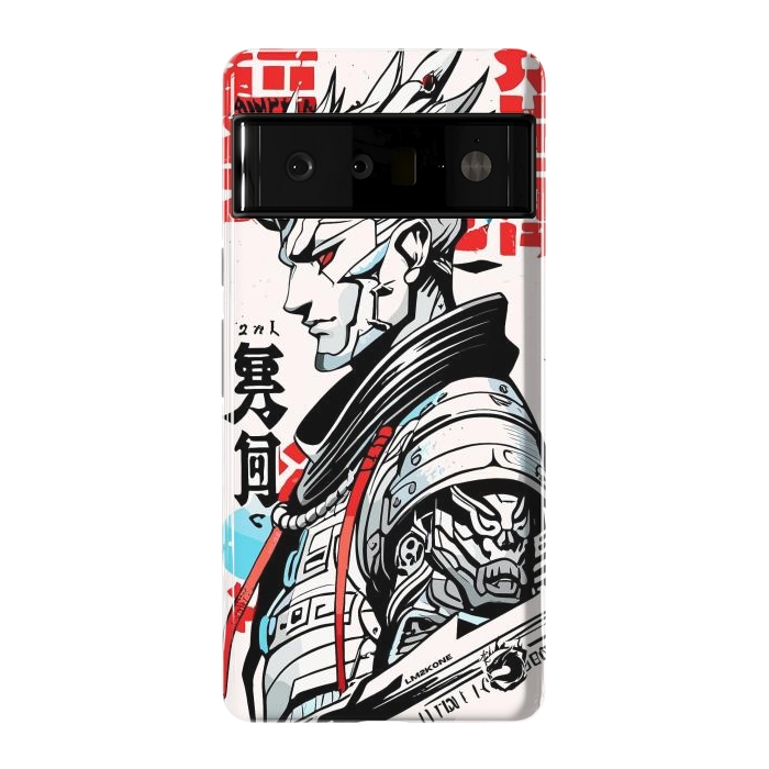 Pixel 6 Pro StrongFit Warrior Japan Kanji by LM2Kone