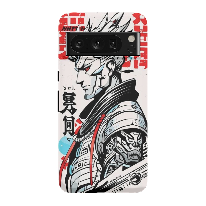 Pixel 8 Pro StrongFit Warrior Japan Kanji by LM2Kone