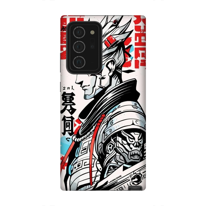 Galaxy Note 20 Ultra StrongFit Warrior Japan Kanji by LM2Kone