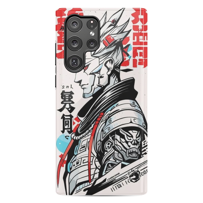 Galaxy S22 Ultra StrongFit Warrior Japan Kanji by LM2Kone