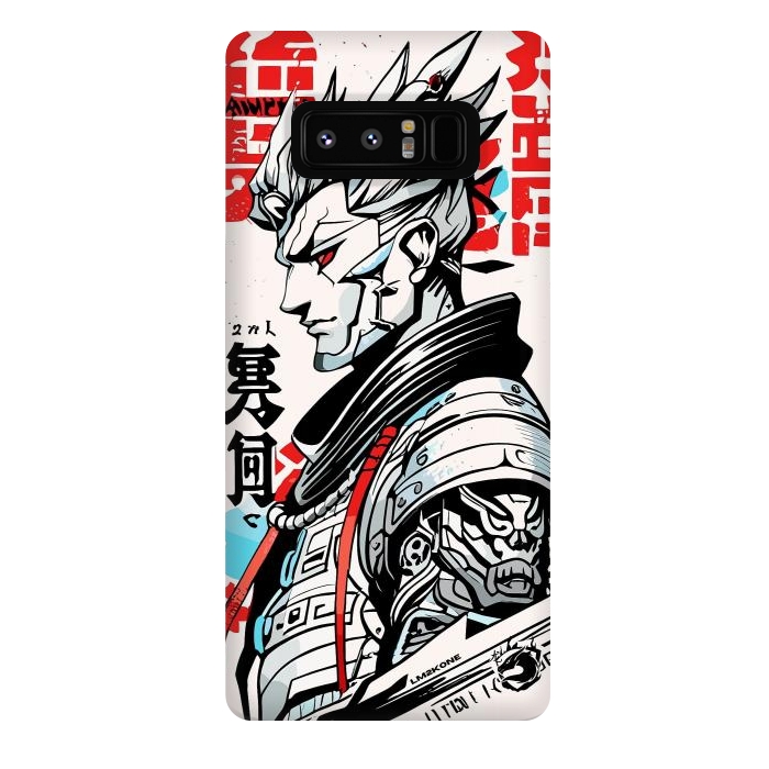 Galaxy Note 8 StrongFit Warrior Japan Kanji by LM2Kone