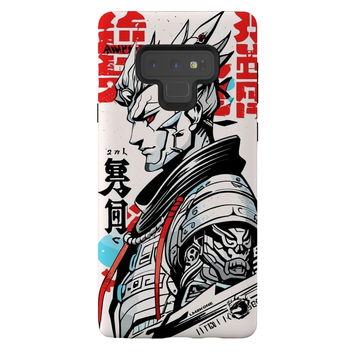 Galaxy Note 9 StrongFit Warrior Japan Kanji by LM2Kone