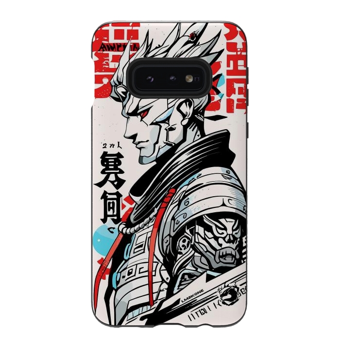 Galaxy S10e StrongFit Warrior Japan Kanji by LM2Kone