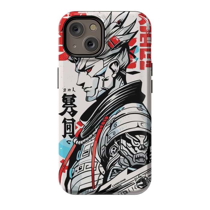 iPhone 14 StrongFit Warrior Japan Kanji by LM2Kone