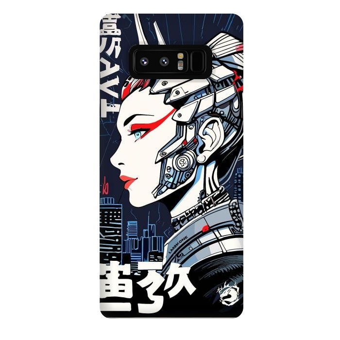 Galaxy Note 8 StrongFit Cyborg Japan Girl by LM2Kone