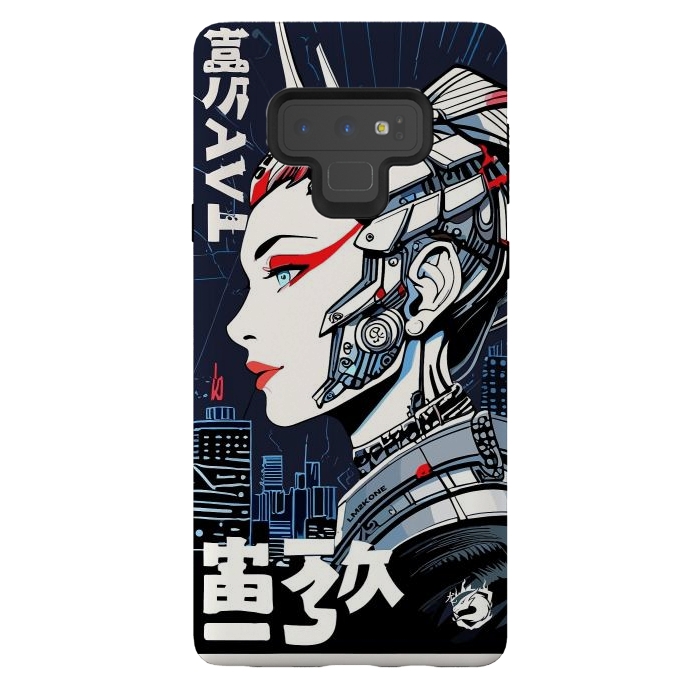 Galaxy Note 9 StrongFit Cyborg Japan Girl by LM2Kone