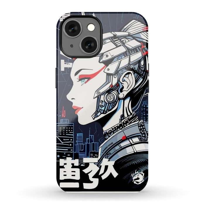 iPhone 13 StrongFit Cyborg Japan Girl by LM2Kone