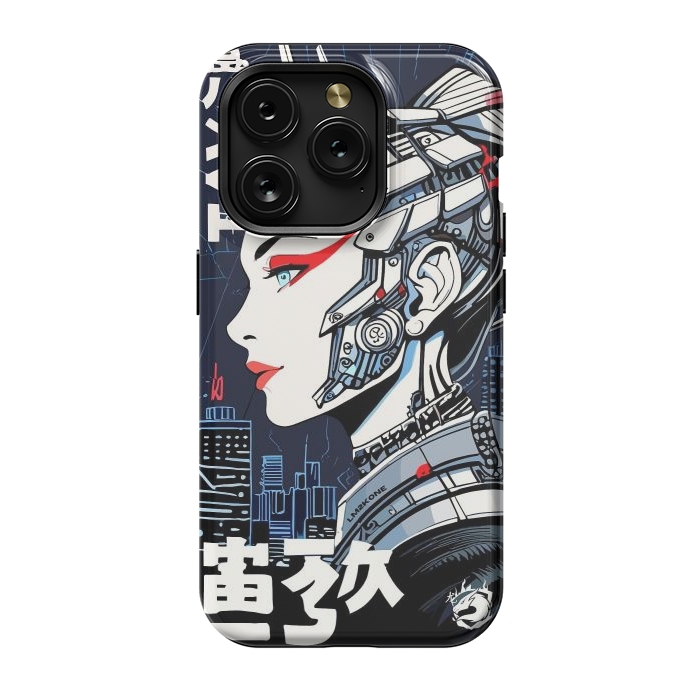 iPhone 15 Pro StrongFit Cyborg Japan Girl by LM2Kone