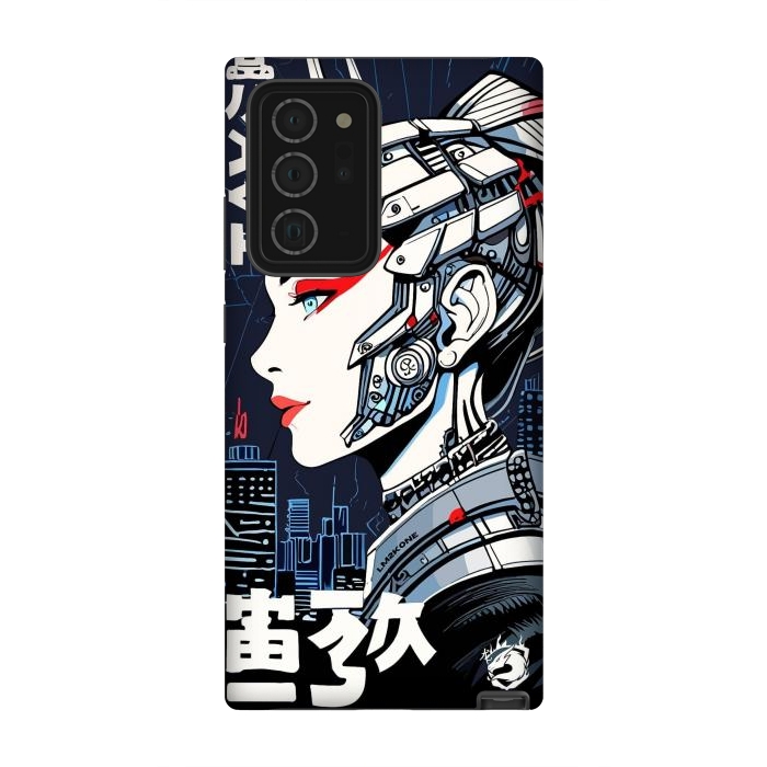 Galaxy Note 20 Ultra StrongFit Cyborg Japan Girl by LM2Kone