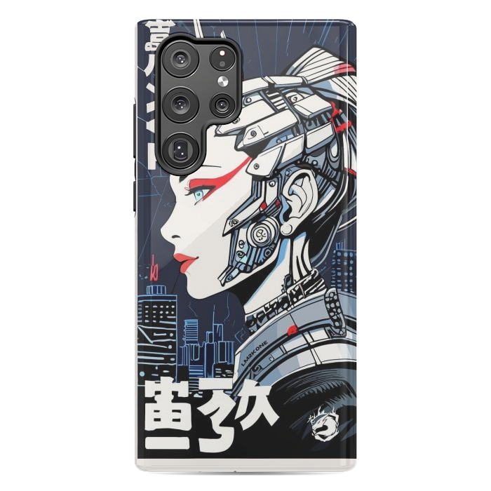 Galaxy S22 Ultra StrongFit Cyborg Japan Girl by LM2Kone