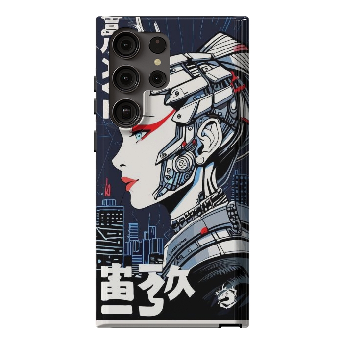 Galaxy S23 Ultra StrongFit Cyborg Japan Girl by LM2Kone