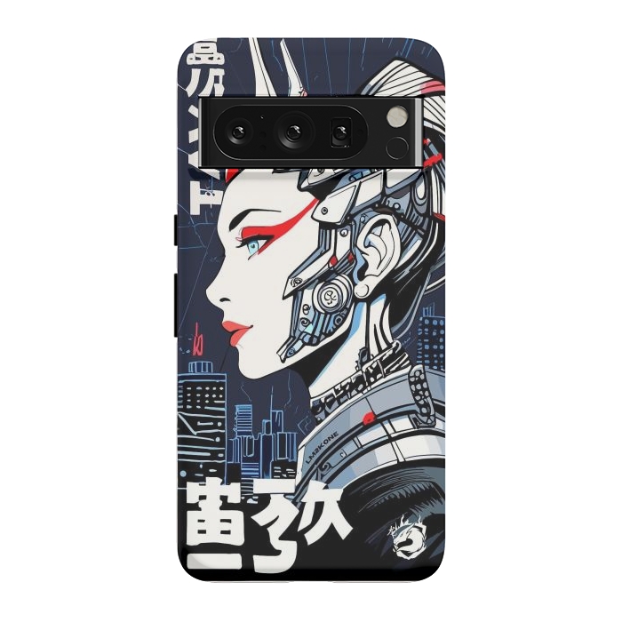 Pixel 8 Pro StrongFit Cyborg Japan Girl by LM2Kone