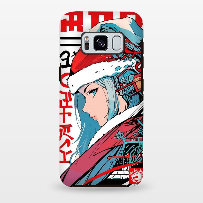 Galaxy S8 plus StrongFit Japan Christmas Girl by LM2Kone