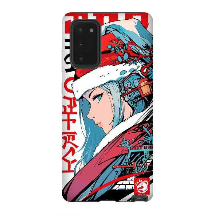 Galaxy Note 20 StrongFit Japan Christmas Girl by LM2Kone