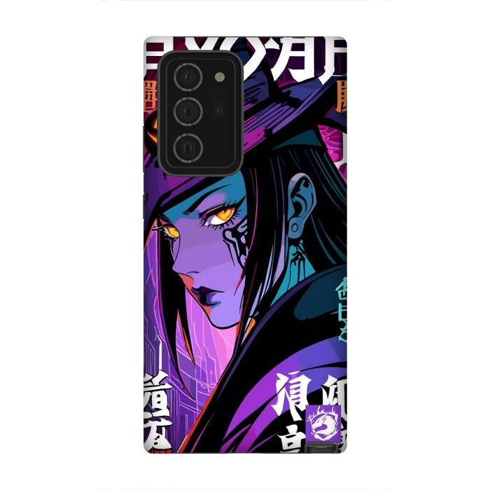 Galaxy Note 20 Ultra StrongFit Halloween Purple Witch by LM2Kone