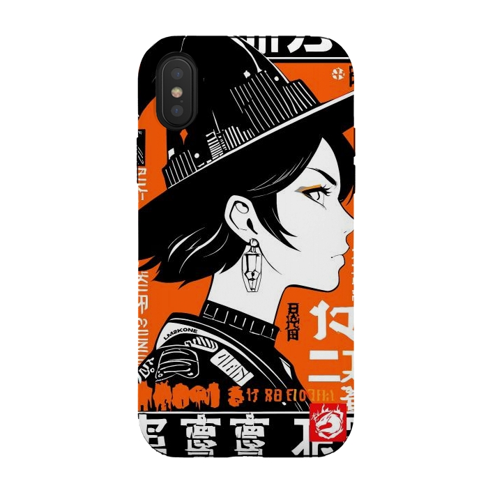 iPhone Xs / X StrongFit Halloween Witch by LM2Kone