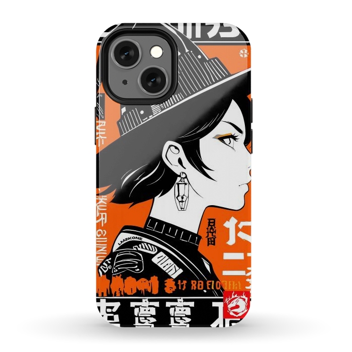 iPhone 12 mini StrongFit Halloween Witch by LM2Kone