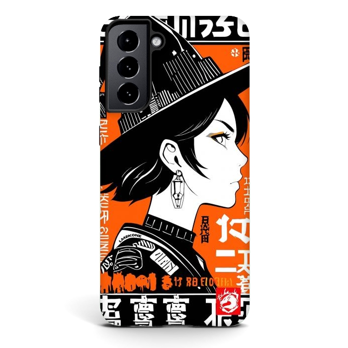 Galaxy S21 plus StrongFit Halloween Witch by LM2Kone