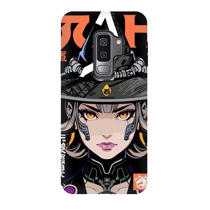 Galaxy S9 plus StrongFit Symbol Witch Halloween by LM2Kone