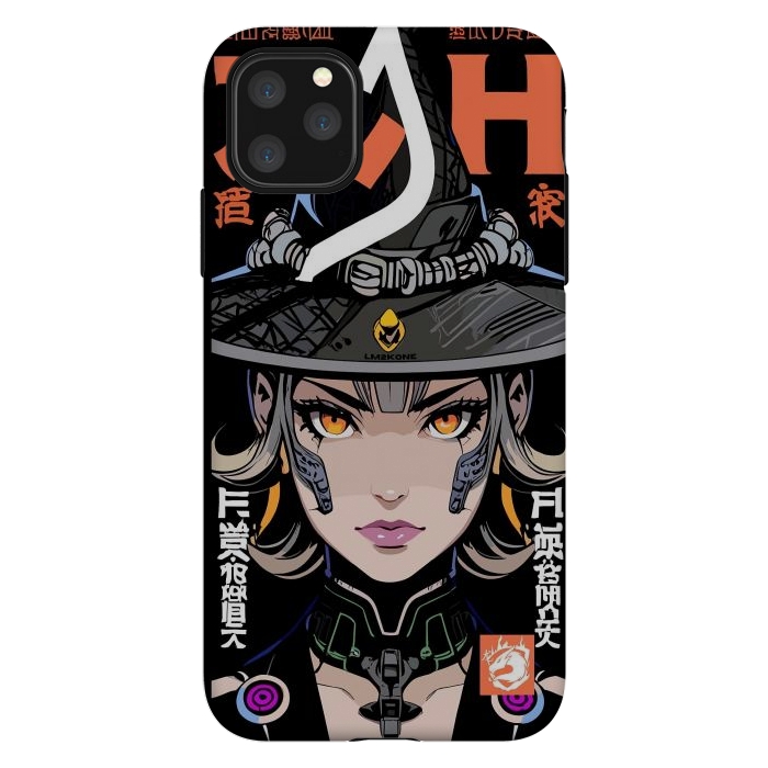 iPhone 11 Pro Max StrongFit Symbol Witch Halloween by LM2Kone