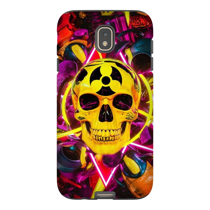 Galaxy J7 StrongFit Radioactive Skull by JohnnyVillas