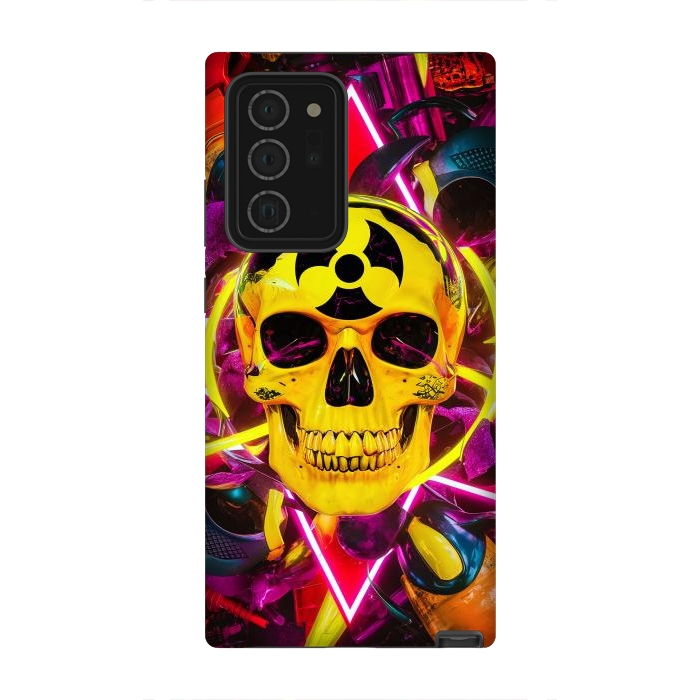 Galaxy Note 20 Ultra StrongFit Radioactive Skull by JohnnyVillas