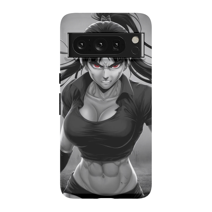 Pixel 8 Pro StrongFit Angry Girl Anime by JohnnyVillas