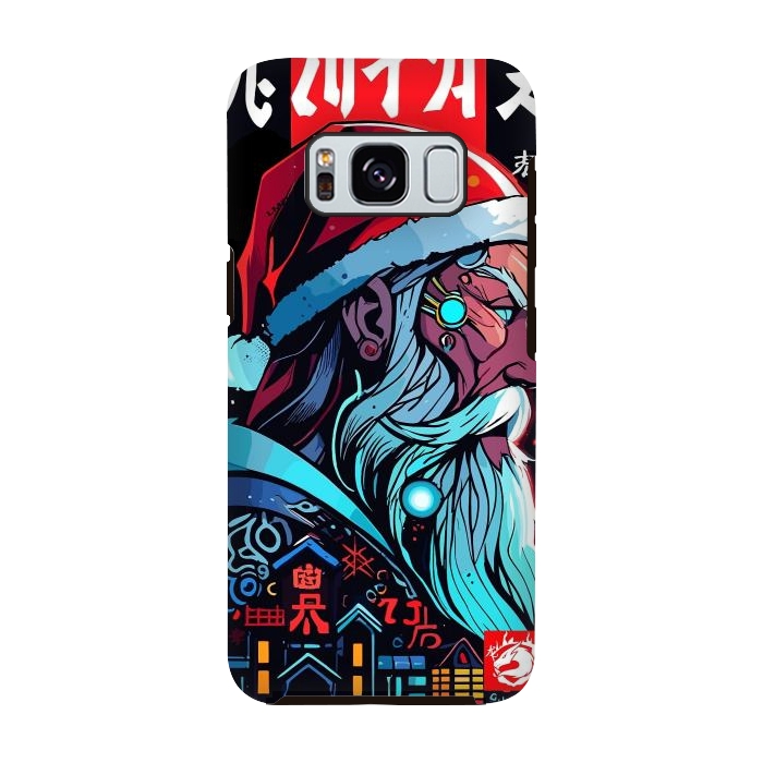 Galaxy S8 StrongFit Santa Claus Modern by LM2Kone