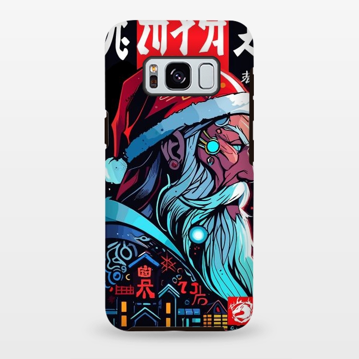 Galaxy S8 plus StrongFit Santa Claus Modern by LM2Kone