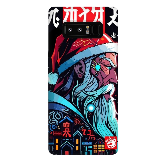 Galaxy Note 8 StrongFit Santa Claus Modern by LM2Kone