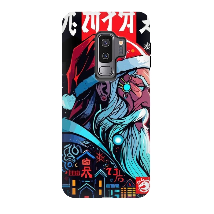 Galaxy S9 plus StrongFit Santa Claus Modern by LM2Kone