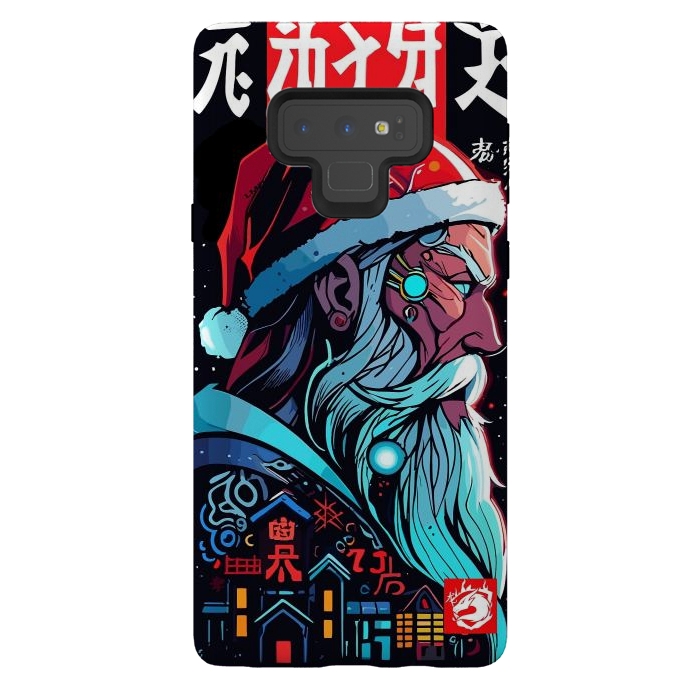 Galaxy Note 9 StrongFit Santa Claus Modern by LM2Kone