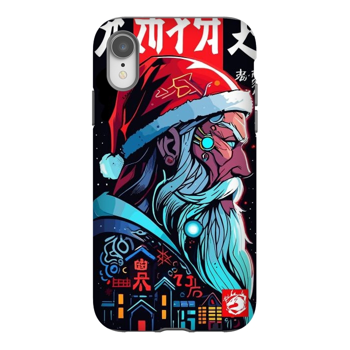 iPhone Xr StrongFit Santa Claus Modern by LM2Kone