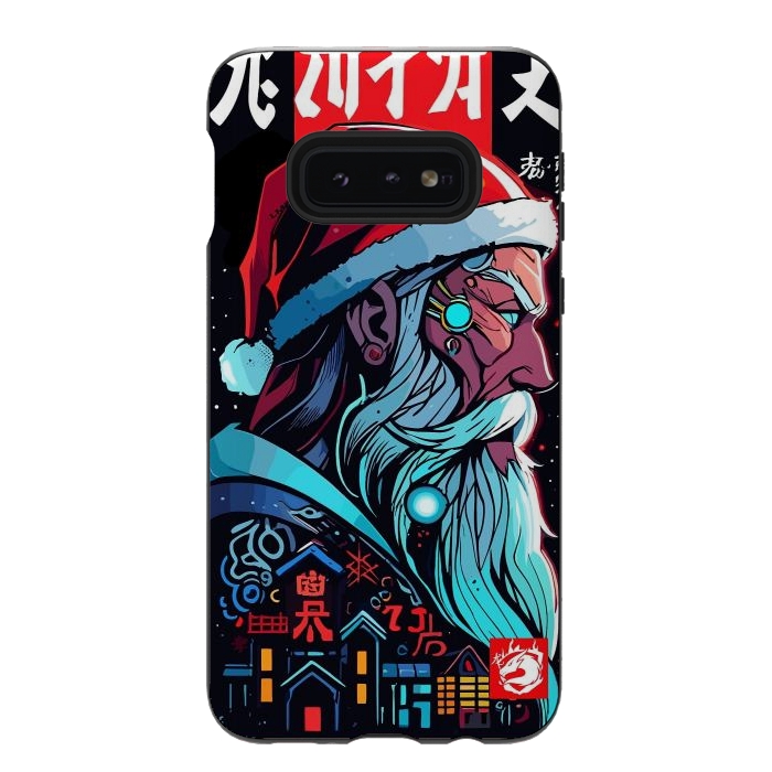 Galaxy S10e StrongFit Santa Claus Modern by LM2Kone